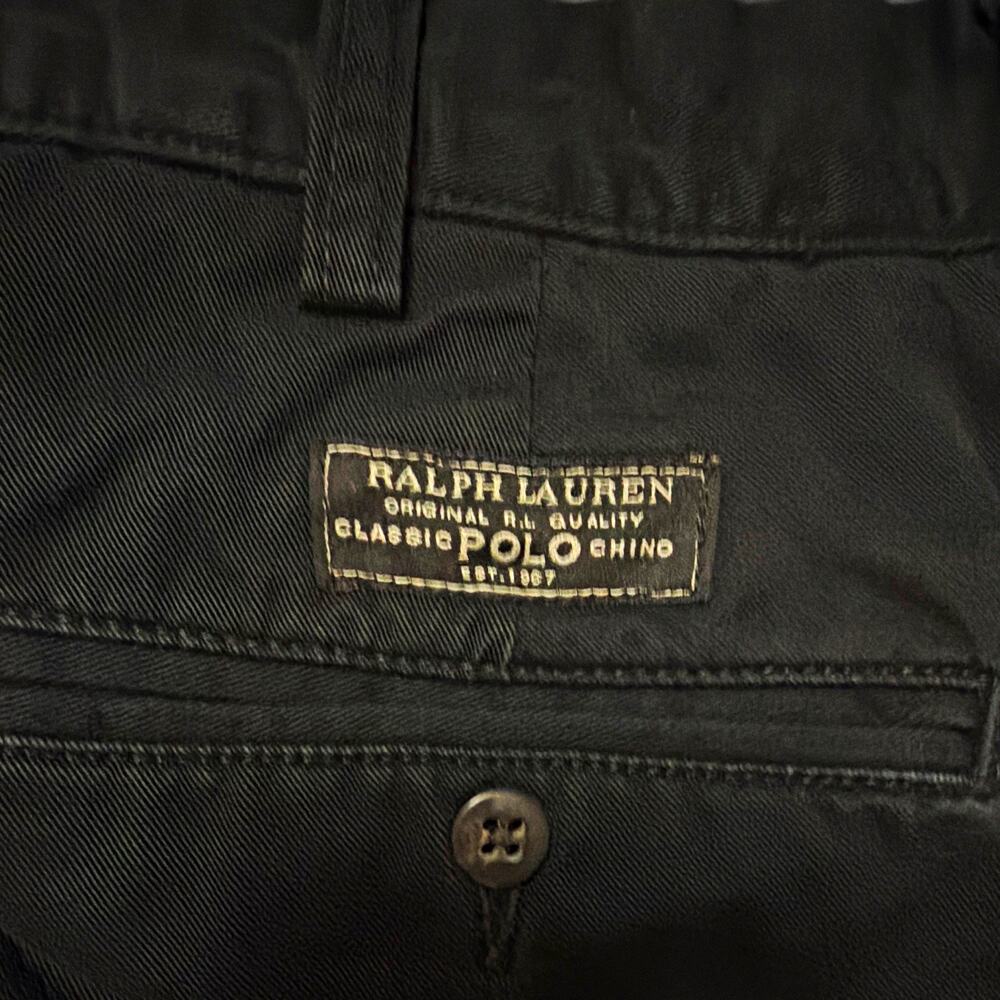 Polo Ralph Lauren Prospect Pants Men’s 34x32 Black Chino 100% Cotton